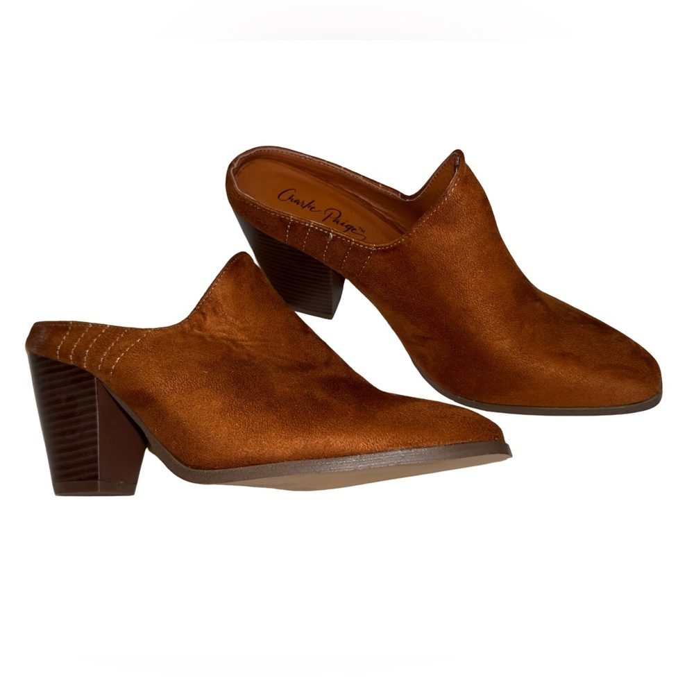 Women's Brown Mule Heels